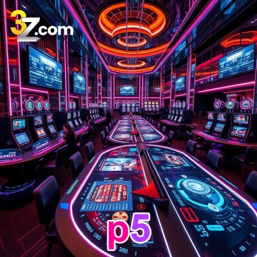 Login criativo no p5: sua jornada gamer começa aqui